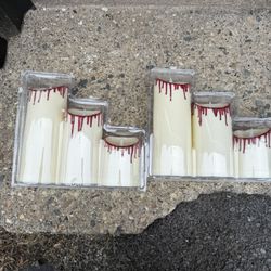 Blood Candles Halloween 