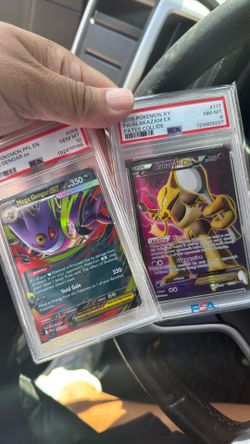 Mega gengar gx and Alakazam EX