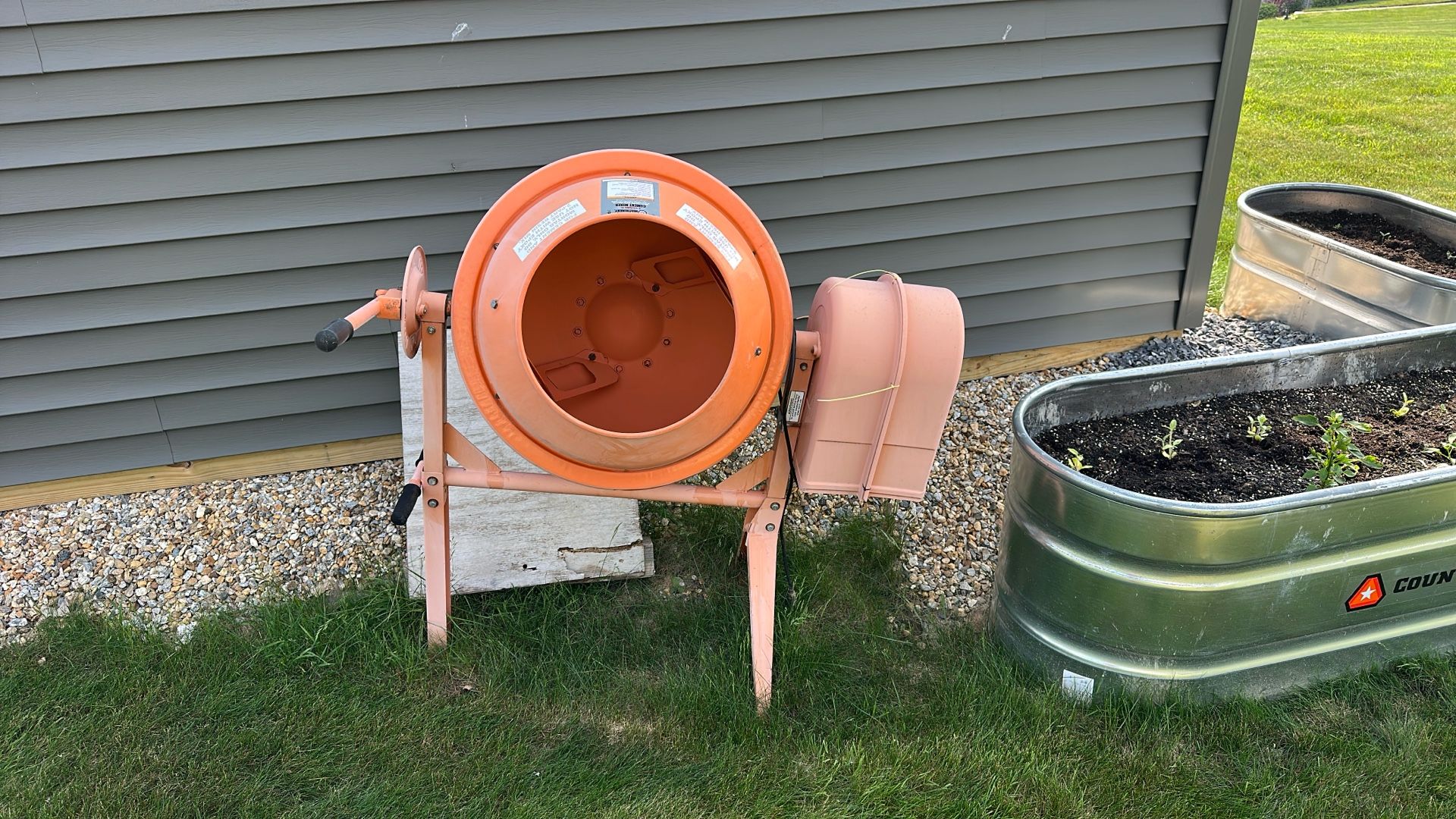 Cement Mixer For Sale, Only Used Once For Cement