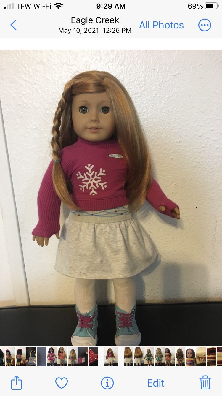 American Girl Doll Mia