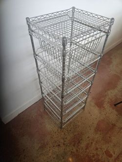 6 tier wire, baker's rack basket.