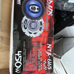 DHD Power Cruiser NTX-6165 3-Way Triaxial Speaker System 450W