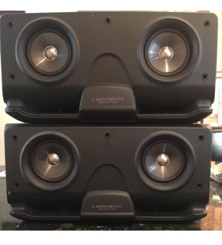 Jvc labyrinth cheap speakers