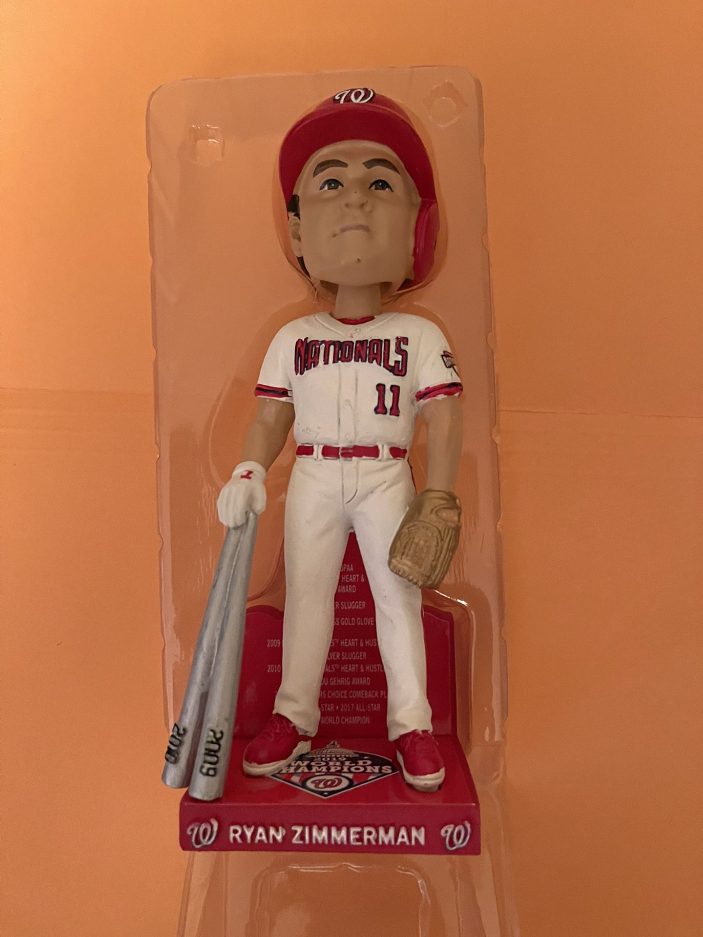 Ryan ZIMMERMAN 2021 WASHINGTON Nationals Bobblehead! Stadium Promotion  Give-A-Way! Excellent Piece for Your ZIMMERMAN Collection! for Sale in  Fairfax, VA - OfferUp