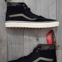 VANS Sk8-Hi MTE-1 All Weather Insulated Shoe Boot Camo Men's Size 9 NWT MSRP $140