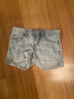 Girls Blue Jean Shorts