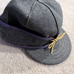 Stormy Kromer- NWT - Purple gold Benchwarmer