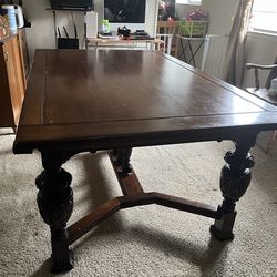 Large dining room table
