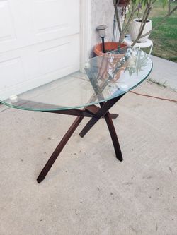 Half Moon Table in Excellent Condition