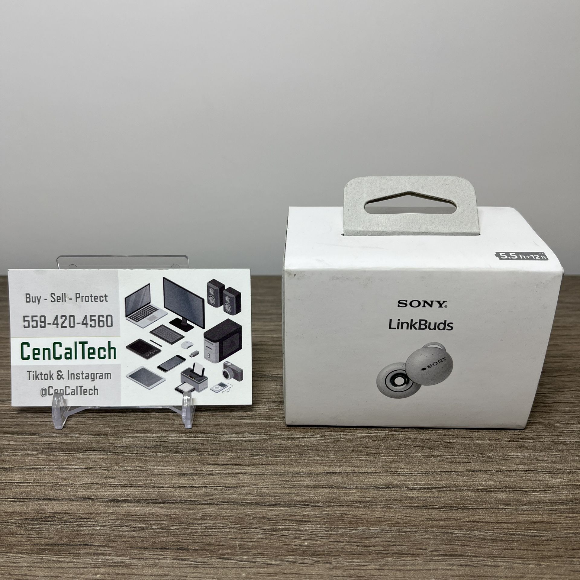 Sony LinkBuds Truly Wireless Earbud Headphones, White