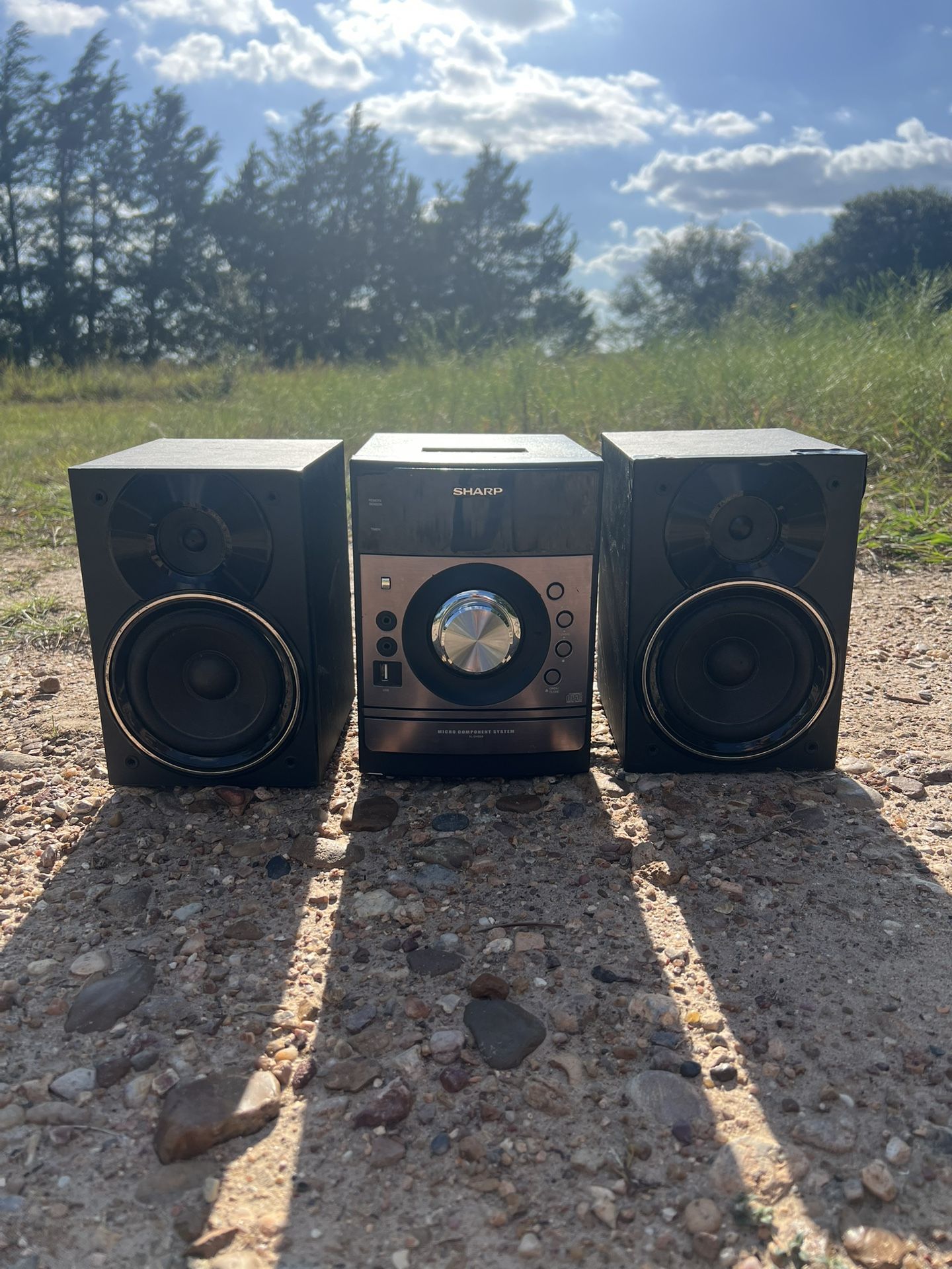 sharp home audio stereo system 