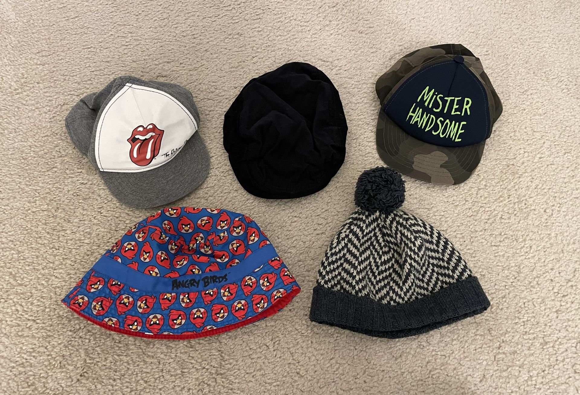 Boys Hat Bundle Size 1.5-4Y