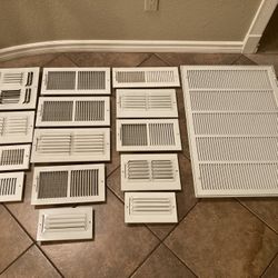 Air Vent Grills 15 Total Various Sizes