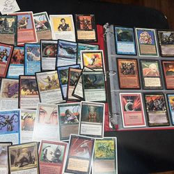 LARGE Magic The Gathering Card Collection+Binder+MORE