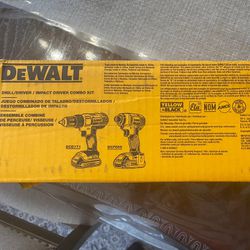 DEWALT 20V MAX Drill Kit with 2 Batteries