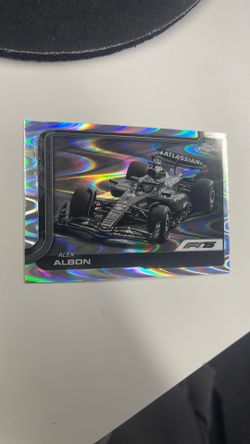Alex Albon #89 Raywave Topps F1 Chrome 2025