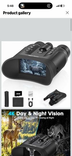 Brand new Night Vision Goggles, 4K Night Vision Binoculars for Adults