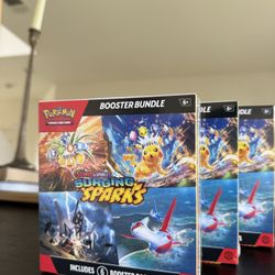 Pokémon Surging Sparks Booster Bundle