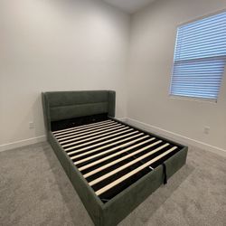 Queen Bed Frame With Storage