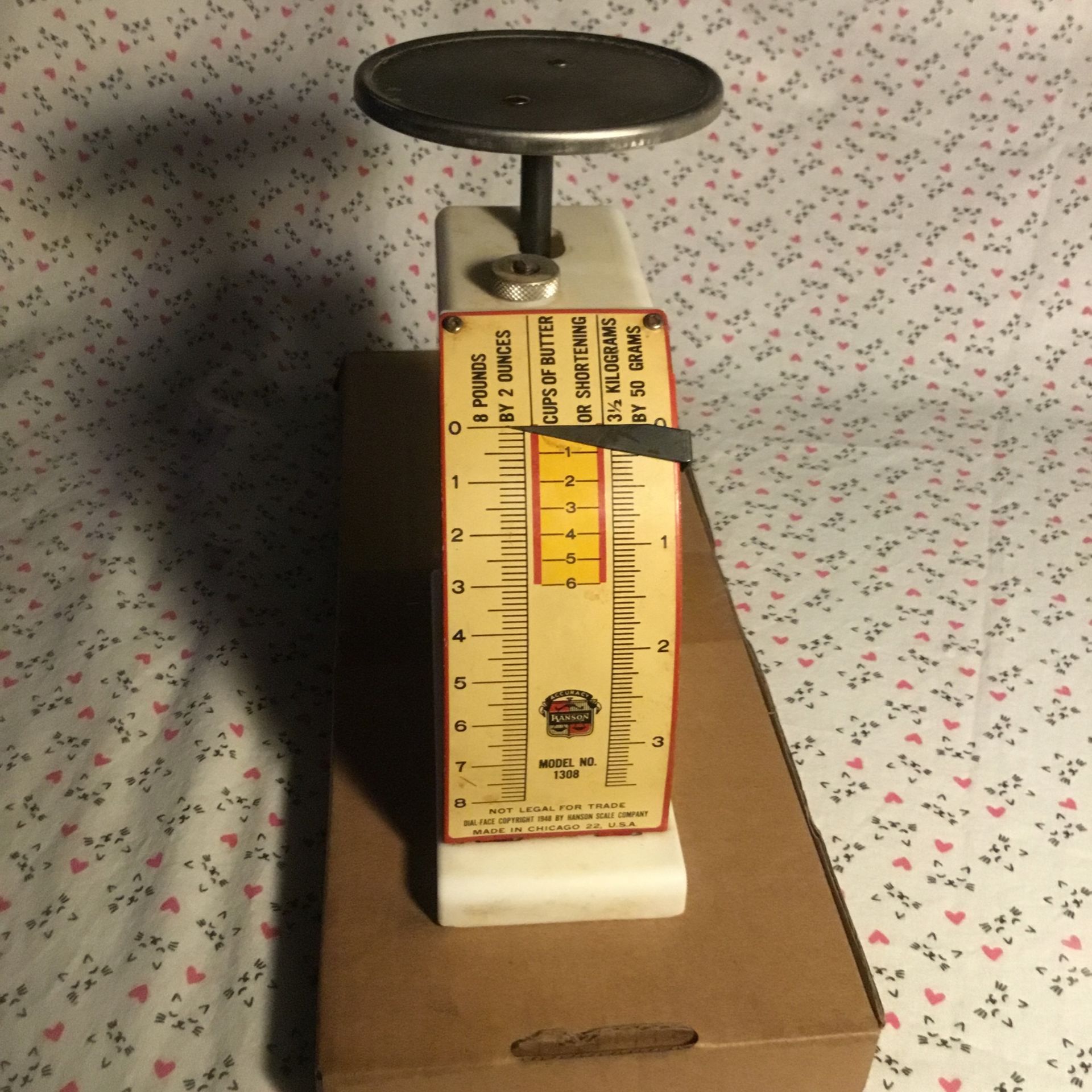 Vintage Hanson Kitchen Scale 