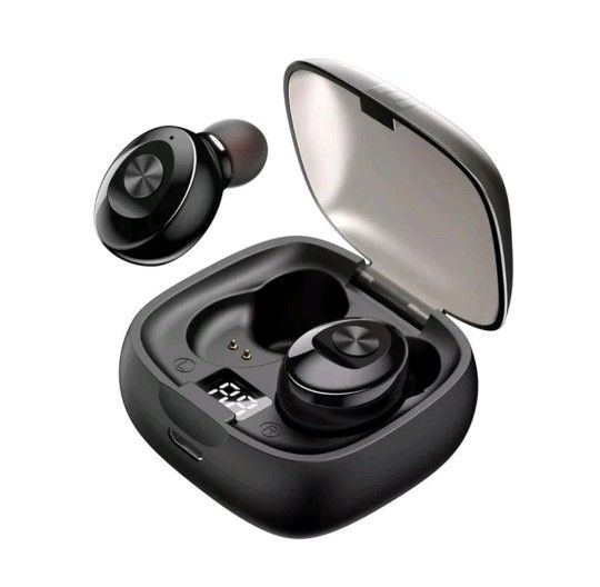New Sealed Wireless Bluetooth Earphones TWS 5.0 Black