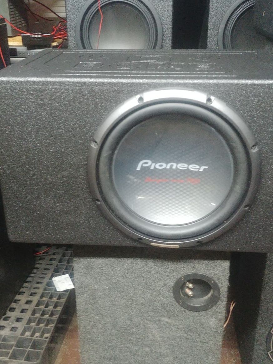 Pioneer 12" Champion Series Pro Subwoofer System