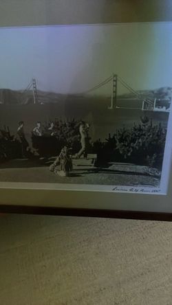 Framed Golf Pic