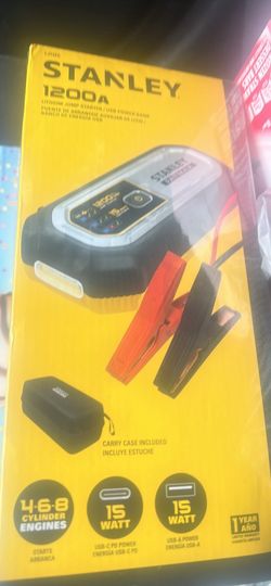 Stanley jump starter