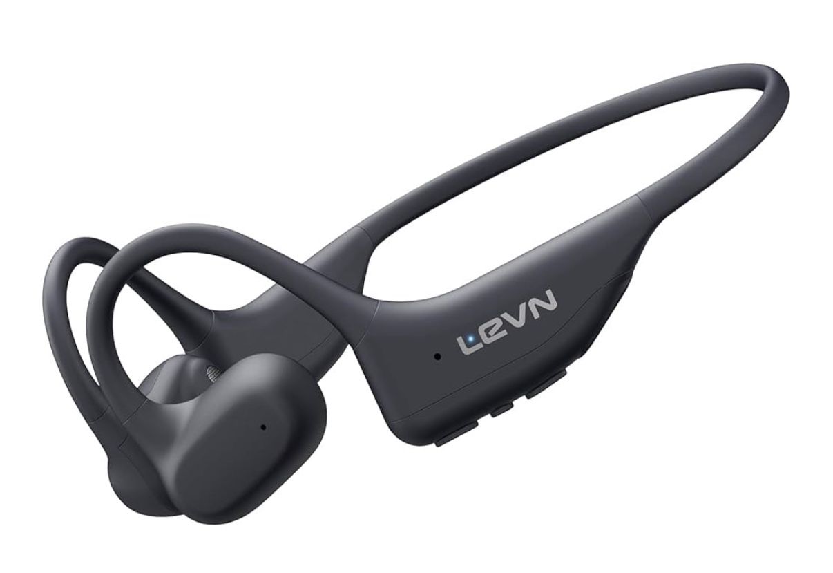 Bone Conduction Headphones, Open Ear,Bluetooth 5.3, 14H Battery Sweatproof & Waterproof