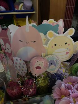 Squishmallow Birthday Decor