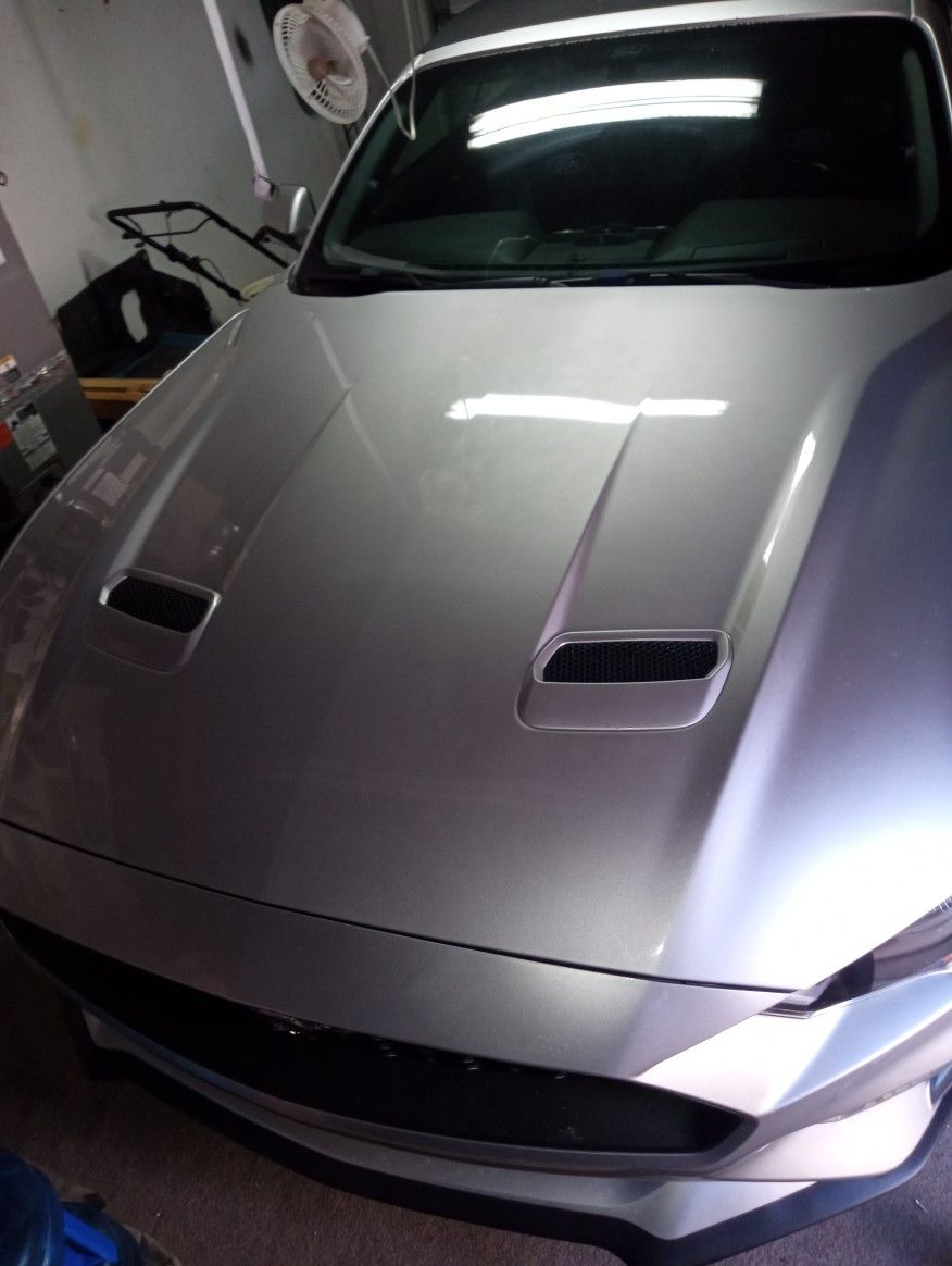 2018 Mustang EcoBoost Premium Convertible Silver Parts OEM