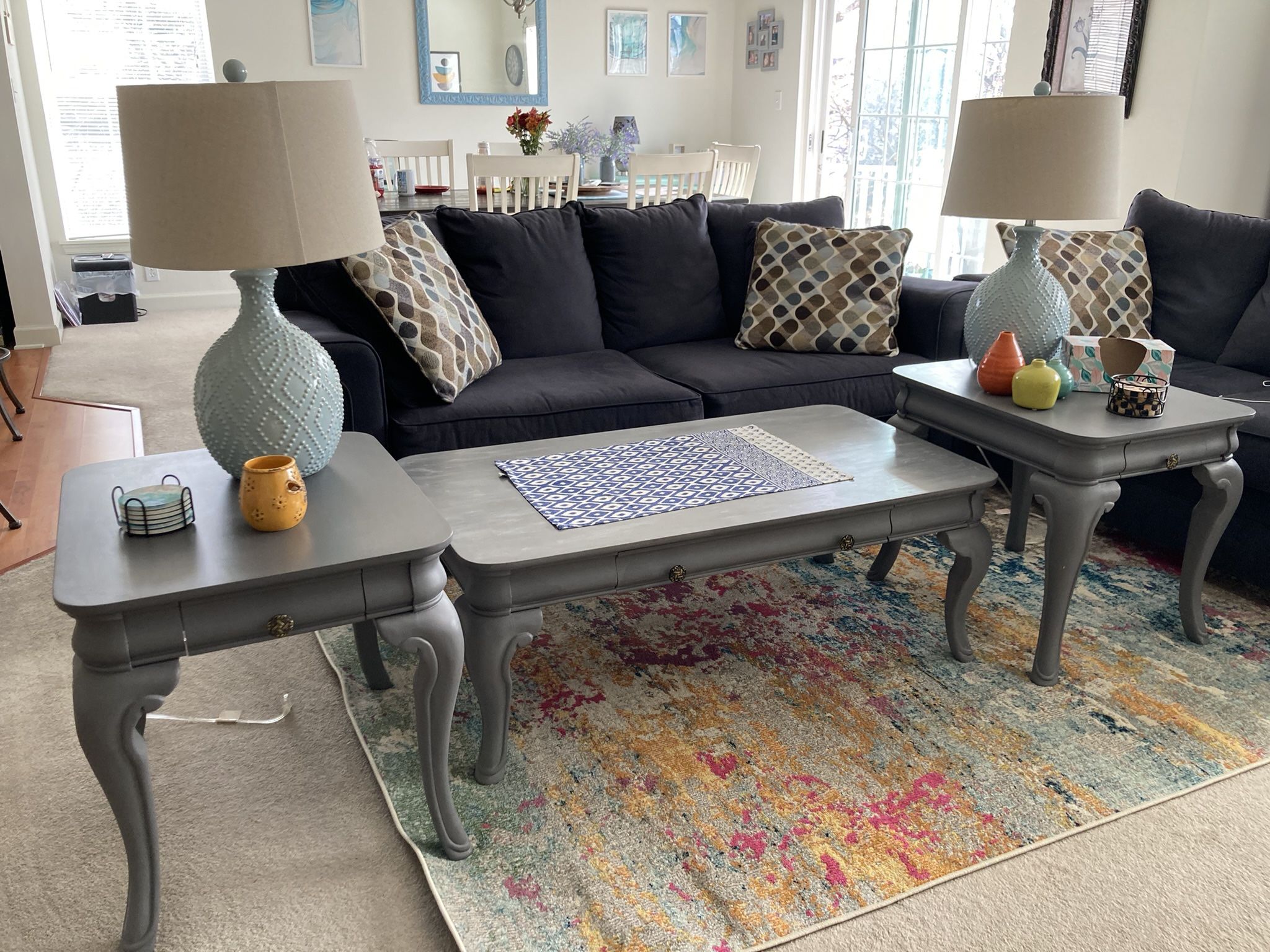 Coffee Table And End Tables