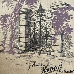 Vintage menus 