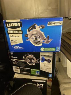 HART 20V Brushless Cordless 7-1/4" Circular Saw NO CHARGER OR BATTERY INCLUDED