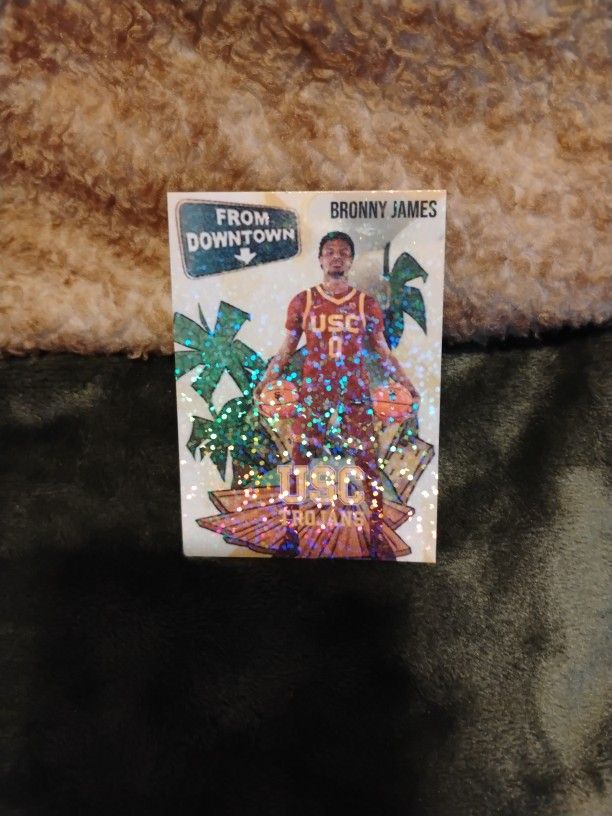 CUSTOM BRONNY JAMES 2023 DOWNTOWN TRADING CARD