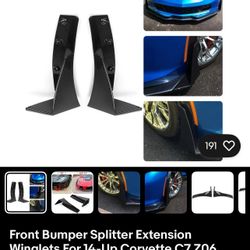 Front Bumper Splitter Extension 