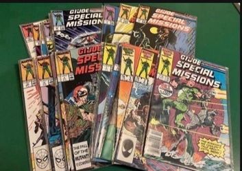 1986 GI Joe Special Missions Comics Full Set
