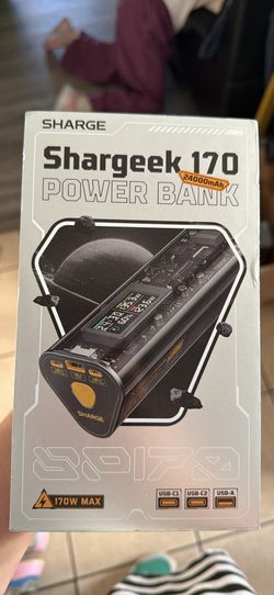 Home Page / Shargeek 170 Power bank 24000 mAh