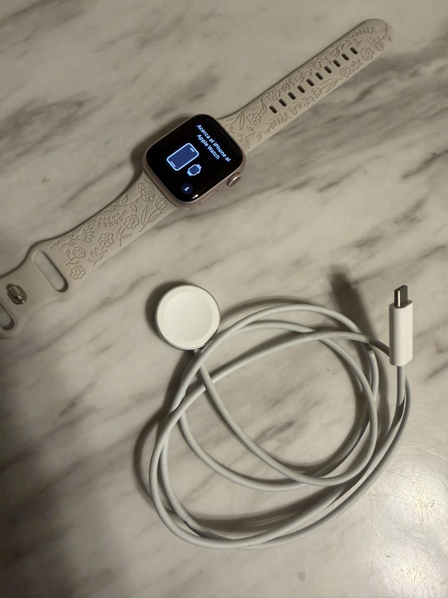 Apple Watch 9 Rose Gold Gps + Cellular At&t