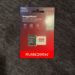 Sandisk ImageMate 64GB Micro SD Card microSDXC UHS-I w/ Adapter New In Package