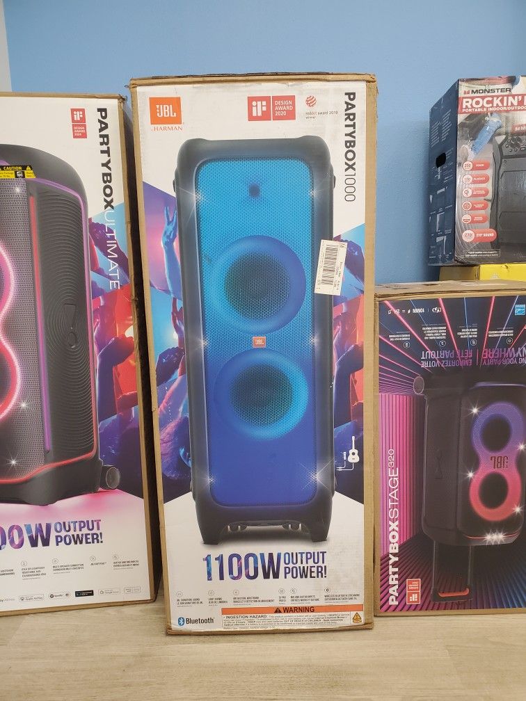 ๐ชฉ Party-Ready Speakers โ Big Sound, Bigger SavingsJBL PartyBox 1000