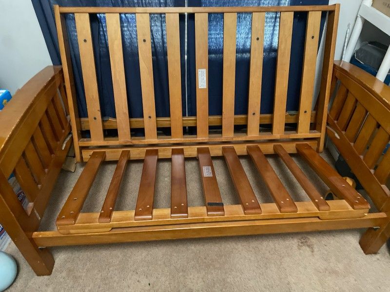 Solid Wood Futon