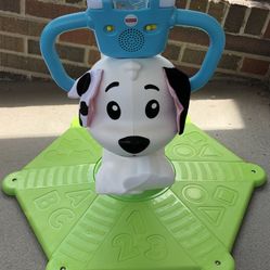 Fisher Price Bounce And Spin Puppy 