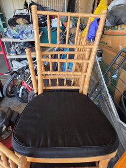 Bambu chairs  6 each