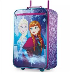 Elsa & Anna Suitcase and Backpack 