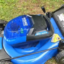 Kobalt 40-Volt Brushless Lithium Ion 20-in Cordless Electric Lawn Mower (Battery & Charger  Included) $475 