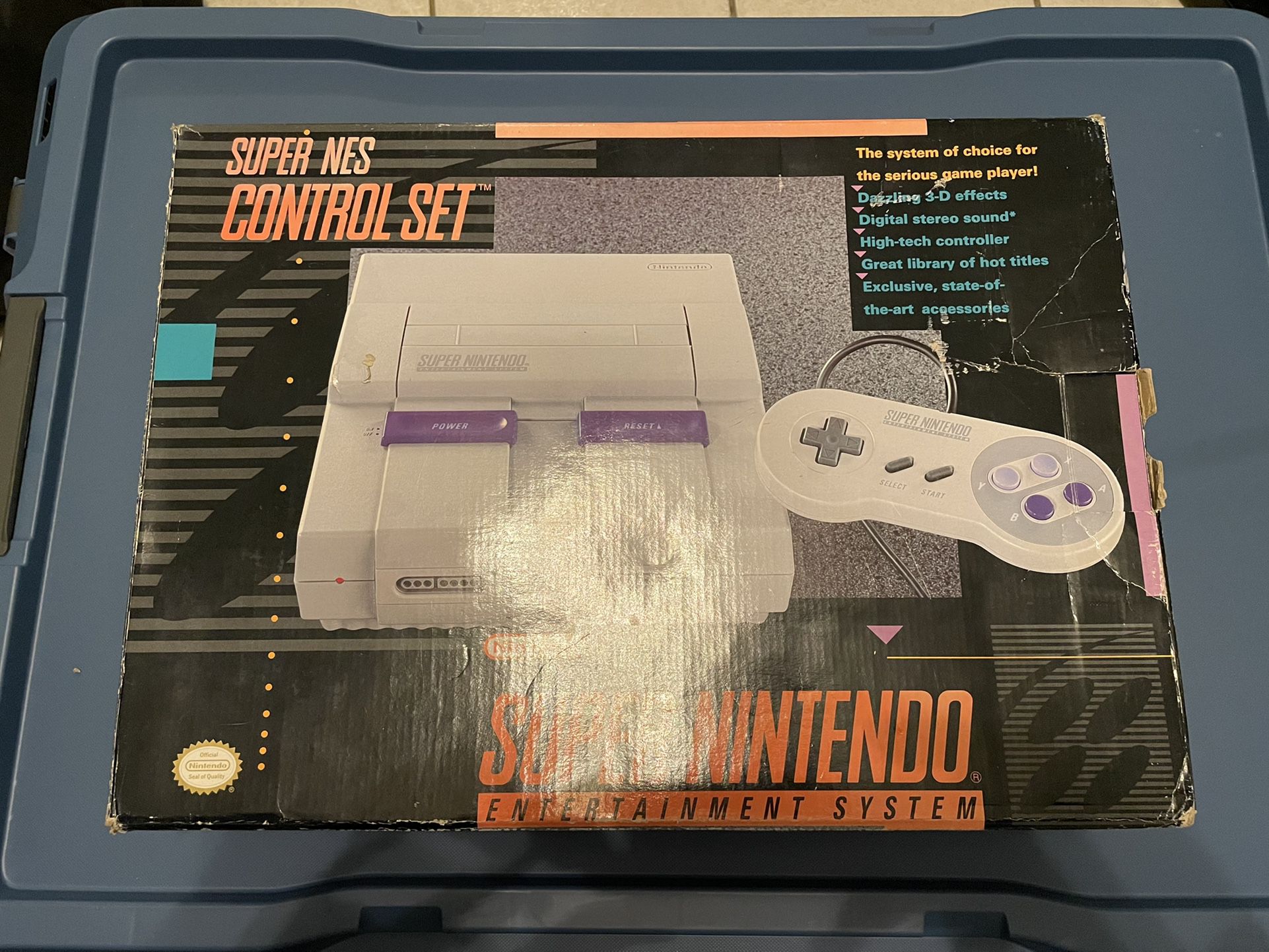 Super Nintendo Super NES Control Set