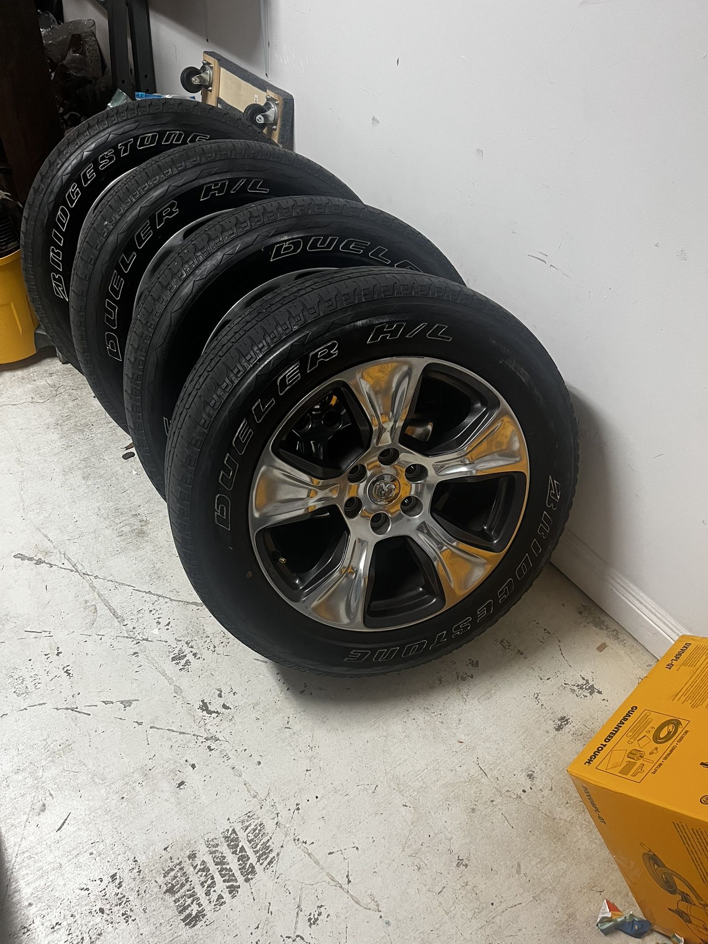 Set Of 2019 Ram Wheels and Tires