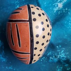 Egg Decoration.  Stone. Made In Kenya