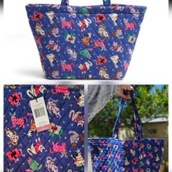 Cat Pattern Tote Bag